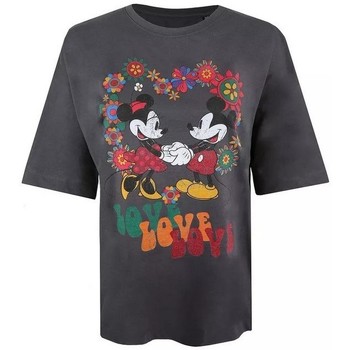 Textiel Dames T-shirts met lange mouwen Disney  Multicolour