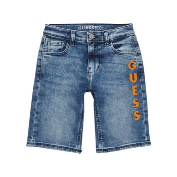 Textiel Jongens Korte broeken / Bermuda's Guess DENIM SHORT Jeans