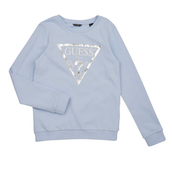 Textiel Meisjes Sweaters / Sweatshirts Guess LS ACTIVEWEAR CORE Blauw