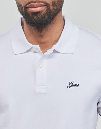 Guess OLIVER SS POLO Wit