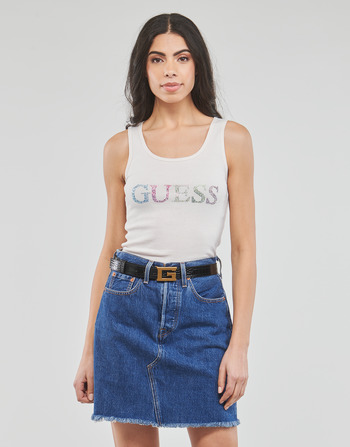 Guess COLORFUL LOGO TANK TOP Wit