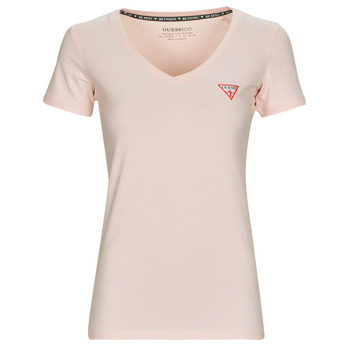 Guess SS VN MINI TRIANGLE TEE Roze