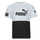 Textiel Heren T-shirts korte mouwen Puma PUMA POWER COLORBLOCK Zwart / Wit
