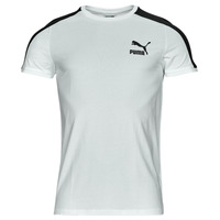 Textiel Heren T-shirts korte mouwen Puma INLINE Zwart / Wit