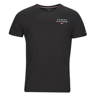 Textiel Heren T-shirts korte mouwen Tommy Hilfiger CN SS TEE LOGO Zwart