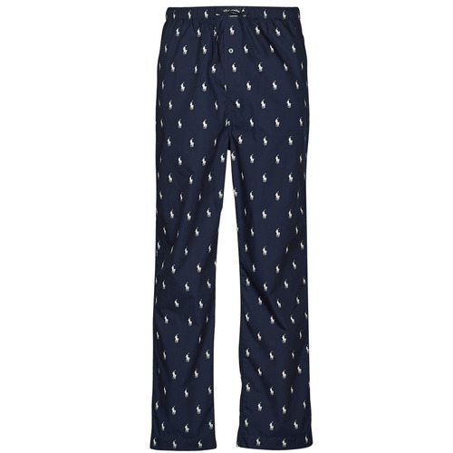 Textiel Heren Pyjama's / nachthemden Polo Ralph Lauren SLEEPWEAR-PJ PANT-SLEEP-BOTTOM Marine / Wit