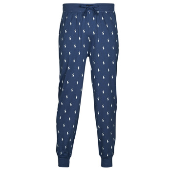 Textiel Heren Pyjama's / nachthemden Polo Ralph Lauren SLEEPWEAR-JOGGER-SLEEP-BOTTOM Blauw / Creme