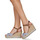 Schoenen Dames Sandalen / Open schoenen Tom Tailor 5390211 Blauw / Bruin / Wit