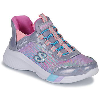 Skechers Dreamy Lites Colorful Prism Meisjes Sneakers - Grijs - Maat 31