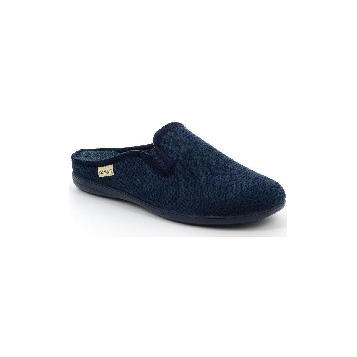 Schoenen Heren Leren slippers Grunland DSG-CI2663 Blauw