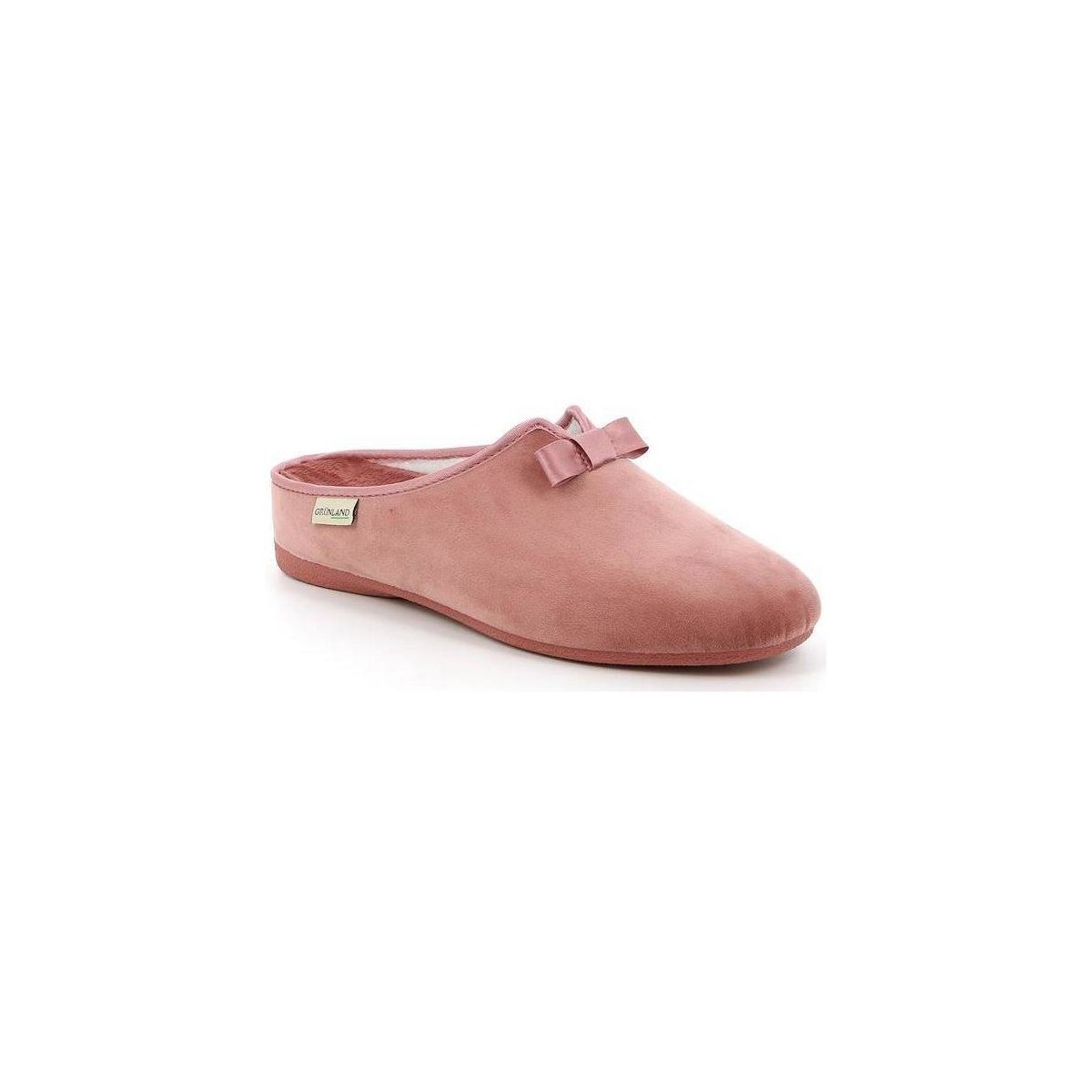 Schoenen Dames Leren slippers Grunland DSG-CI2637 Roze