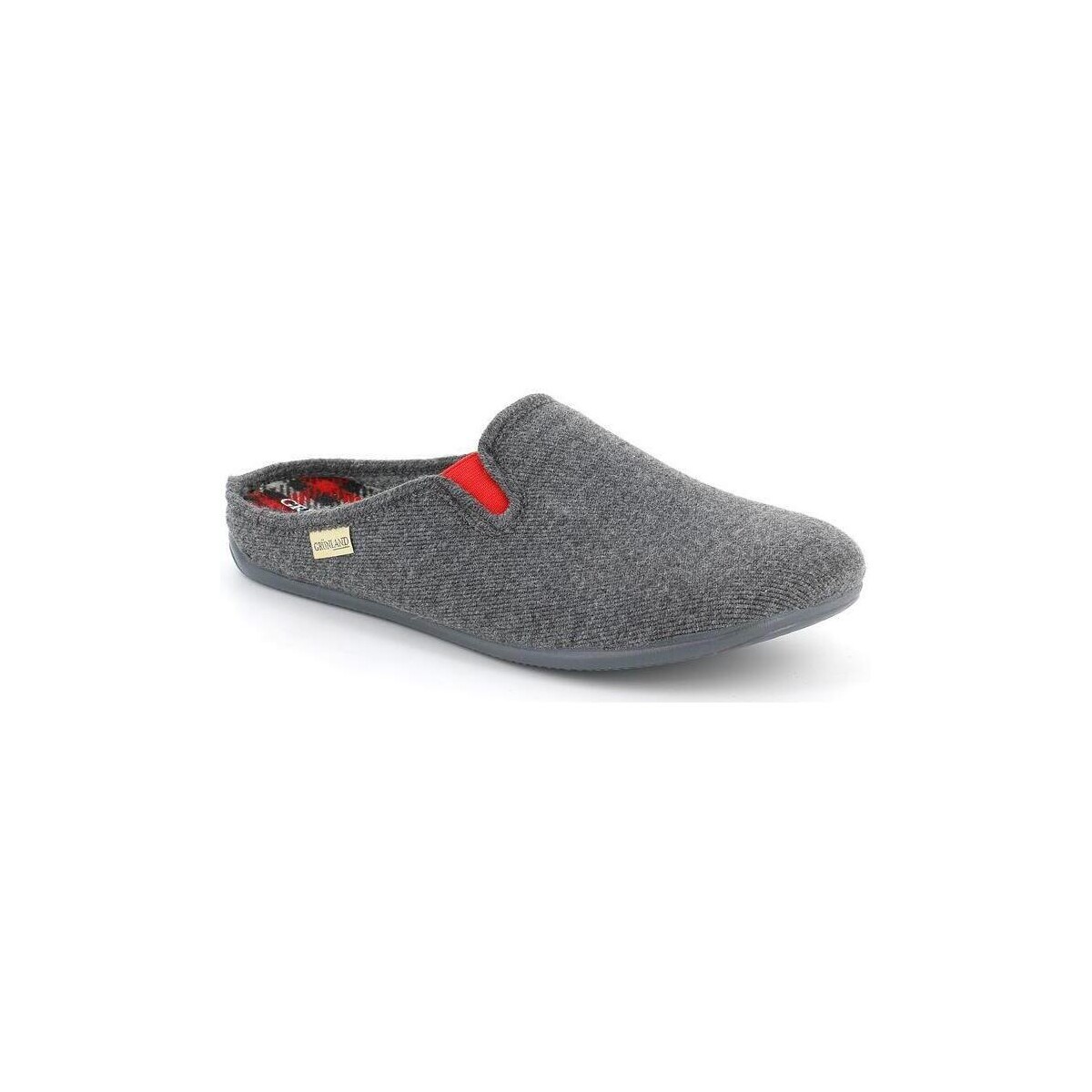 Schoenen Heren Leren slippers Grunland DSG-CI2678 Grijs