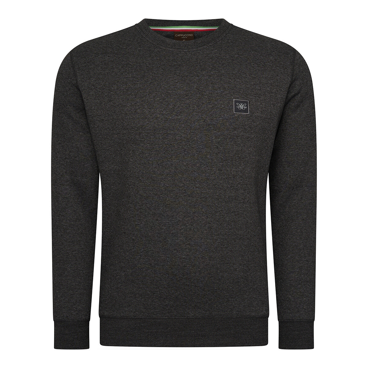 Textiel Heren Sweaters / Sweatshirts Cappuccino Italia Sweater Antraciet Grijs