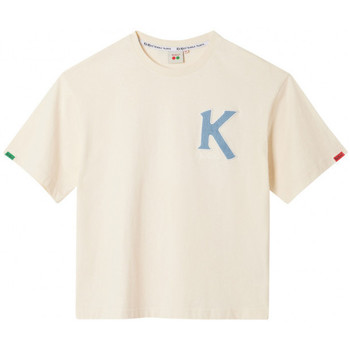 Textiel T-shirts & Polo’s Kickers Big K T-shirt Beige