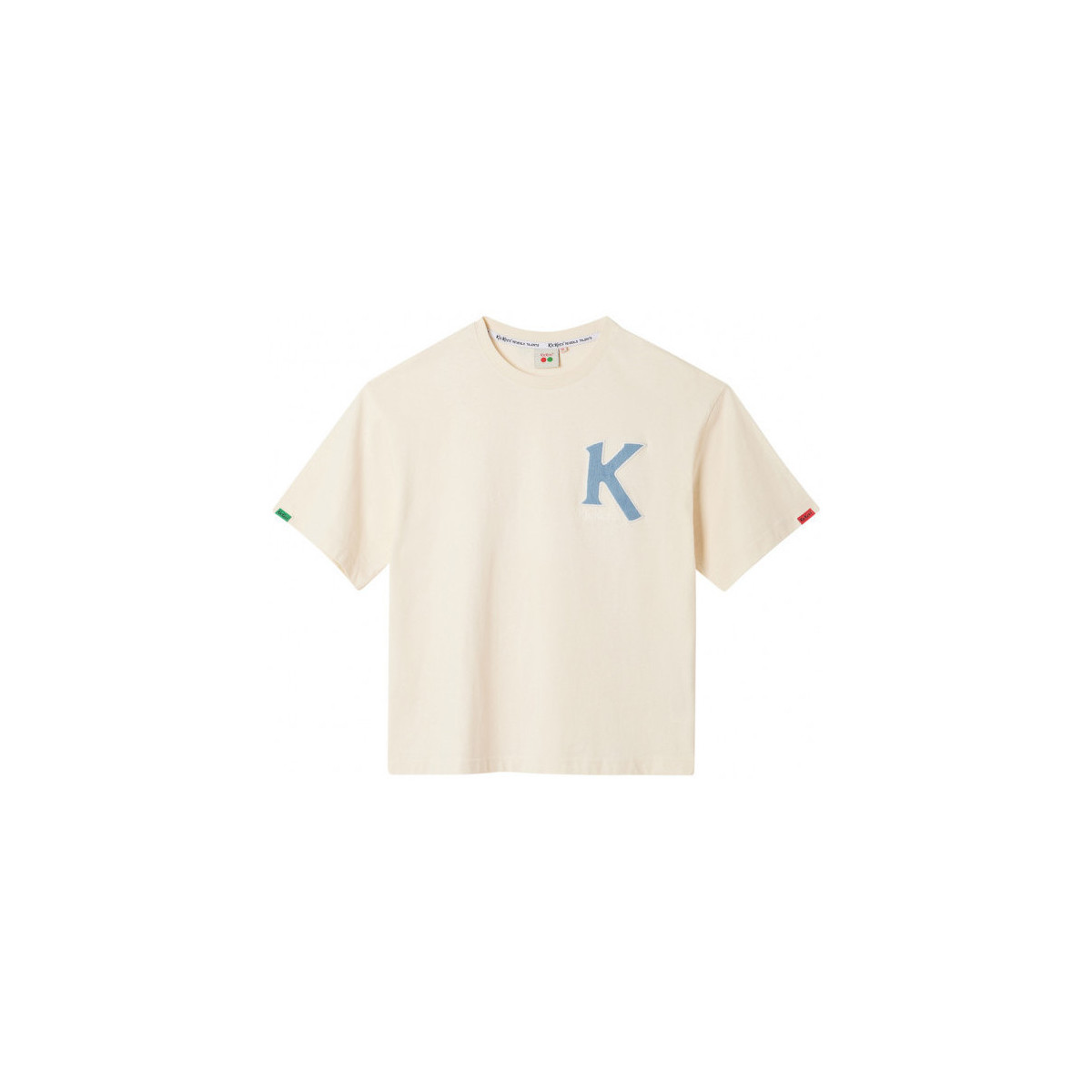 Textiel T-shirts & Polo’s Kickers Big K T-shirt Beige