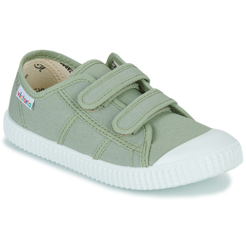 Schoenen Kinderen Lage sneakers Victoria BASKET TIRAS LONA Groen