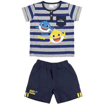 Textiel Kinderen Pyjama's / nachthemden Baby Shark 2200006959 Blauw