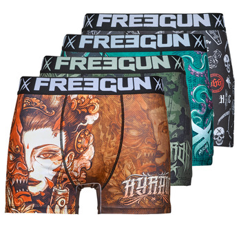 Ondergoed Heren Boxershorts Freegun BOXERS HYRAW X4 Multicolour