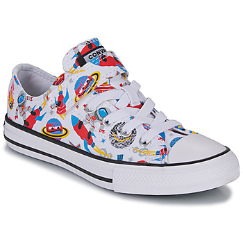 Schoenen Jongens Lage sneakers Converse CHUCK TAYLOR ALL STAR 1V EASY-ON SPACE CRUISER OX Multicolour