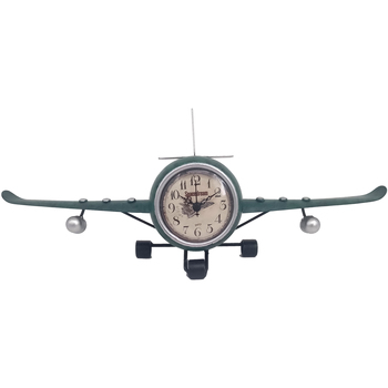 Wonen Klokken Signes Grimalt Vintage Vliegtuig Zwart