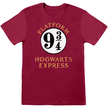 Textiel T-shirts met lange mouwen Harry Potter  Rood