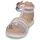 Schoenen Meisjes Sandalen / Open schoenen Geox J SANDAL KARLY GIRL Roze / Blauw / Mauve