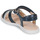 Schoenen Meisjes Sandalen / Open schoenen Geox J SANDAL KARLY GIRL Marine / Zilver