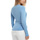 Textiel Dames Tops / Blousjes Lisca Top met lange mouwen en verstelbare voorkant Kenza Blauw