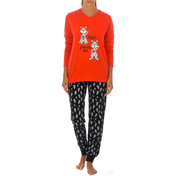 Textiel Dames Pyjama's / nachthemden Kisses And Love KL45188 Rood