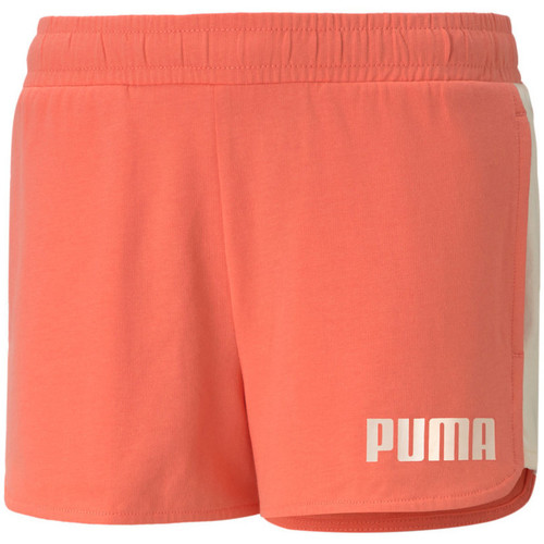 Textiel Meisjes Korte broeken / Bermuda's Puma  Oranje