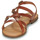 Schoenen Dames Sandalen / Open schoenen Casual Attitude New1 Camel
