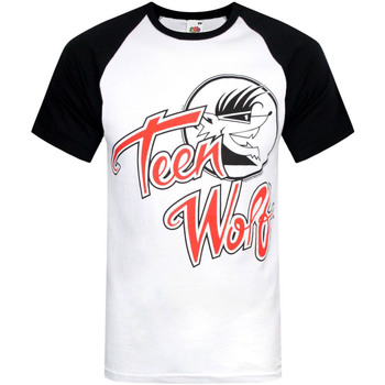 Textiel Heren T-shirts met lange mouwen Teen Wolf  Zwart
