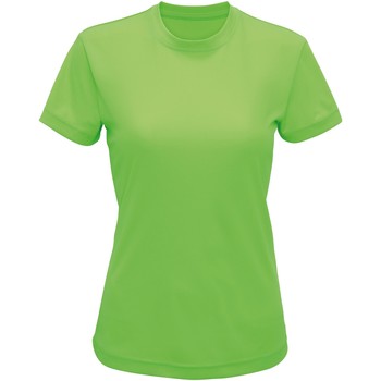 Textiel Dames T-shirts met lange mouwen Tridri  Groen