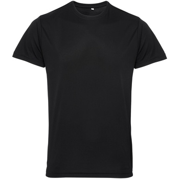 Textiel Heren T-shirts met lange mouwen Tridri TR501 Zwart