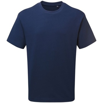 Textiel Heren T-shirts met lange mouwen Anthem AM015 Blauw