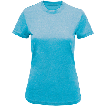 Textiel Dames T-shirts met lange mouwen Tridri TR502 Blauw