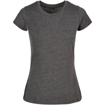 Textiel Dames T-shirts met lange mouwen Build Your Brand BB012 Multicolour