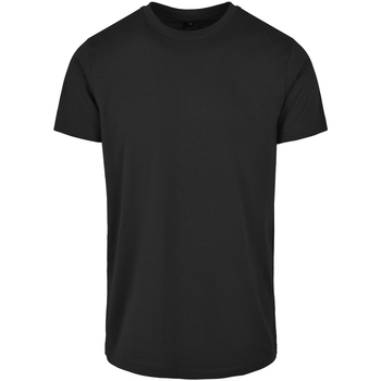 Textiel Heren T-shirts met lange mouwen Build Your Brand BB010 Zwart