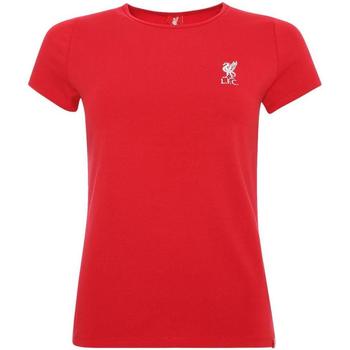 Textiel Dames T-shirts met lange mouwen Liverpool Fc  Rood