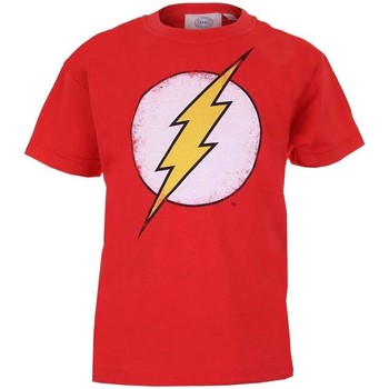 Textiel Jongens T-shirts met lange mouwen The Flash  Rood