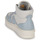 Schoenen Dames Hoge sneakers Art Belleville Blauw / Beige