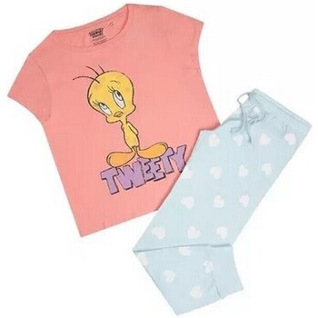 Textiel Dames Pyjama's / nachthemden Dessins Animés  Rood
