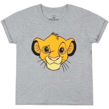 Textiel Meisjes T-shirts met lange mouwen The Lion King  Oranje