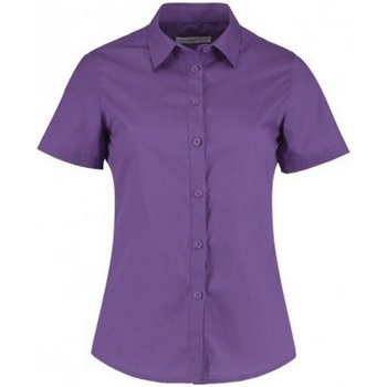 Textiel Dames Overhemden Kustom Kit K241 Violet