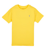 Textiel Jongens T-shirts korte mouwen Polo Ralph Lauren SS CN-TOPS-T-SHIRT Oranje