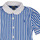 Textiel Meisjes Korte jurken Polo Ralph Lauren MAGALIE DRS-DRESSES-DAY DRESS Blauw / Wit