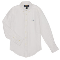 Textiel Jongens Overhemden lange mouwen Polo Ralph Lauren CLBDPPC-SHIRTS-SPORT SHIRT Wit