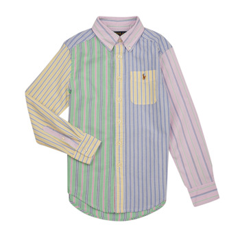Textiel Jongens Overhemden lange mouwen Polo Ralph Lauren CLBDPPC-SHIRTS-SPORT SHIRT Multicolour