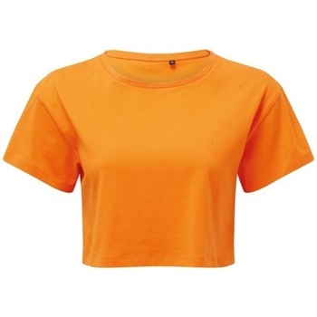Textiel Dames T-shirts met lange mouwen Tridri TR019 Oranje