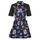 Textiel Dames Korte jurken Desigual VEST_SINA Zwart / Multicolour